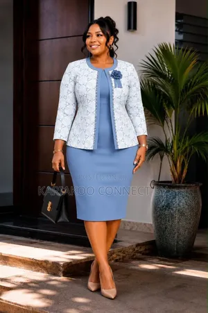 Luxury Beaded 2-Piece Dress Suit