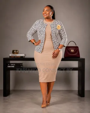 Luxury Beaded 2-Piece Dress Suit
