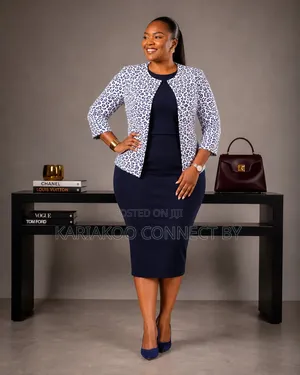 Luxury Beaded 2-Piece Dress Suit