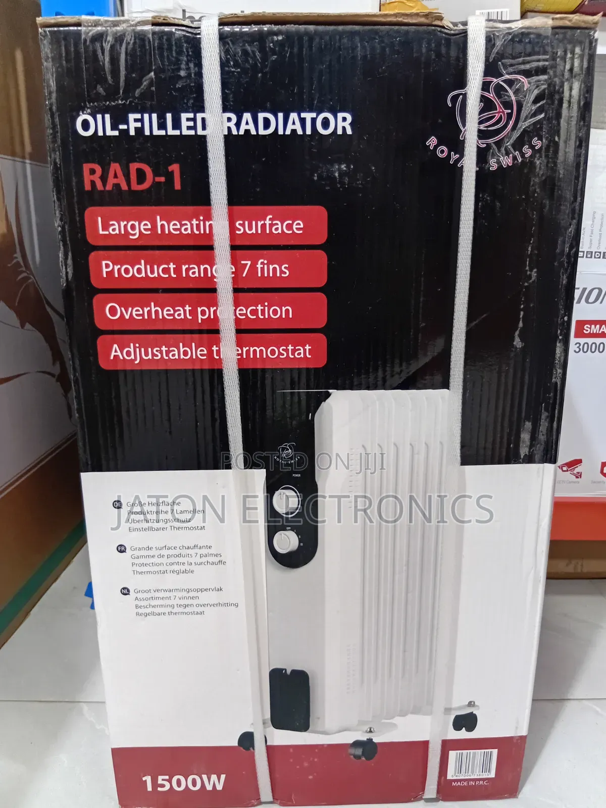 Oil Filled Radiator 1500watts Room Heater