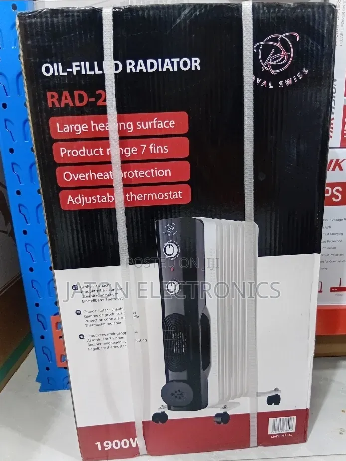Oil Filled Radiator 1900watts Room Heater