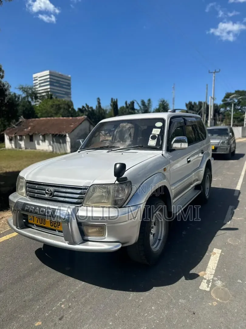 Toyota Land Cruiser Prado 2002 Silver