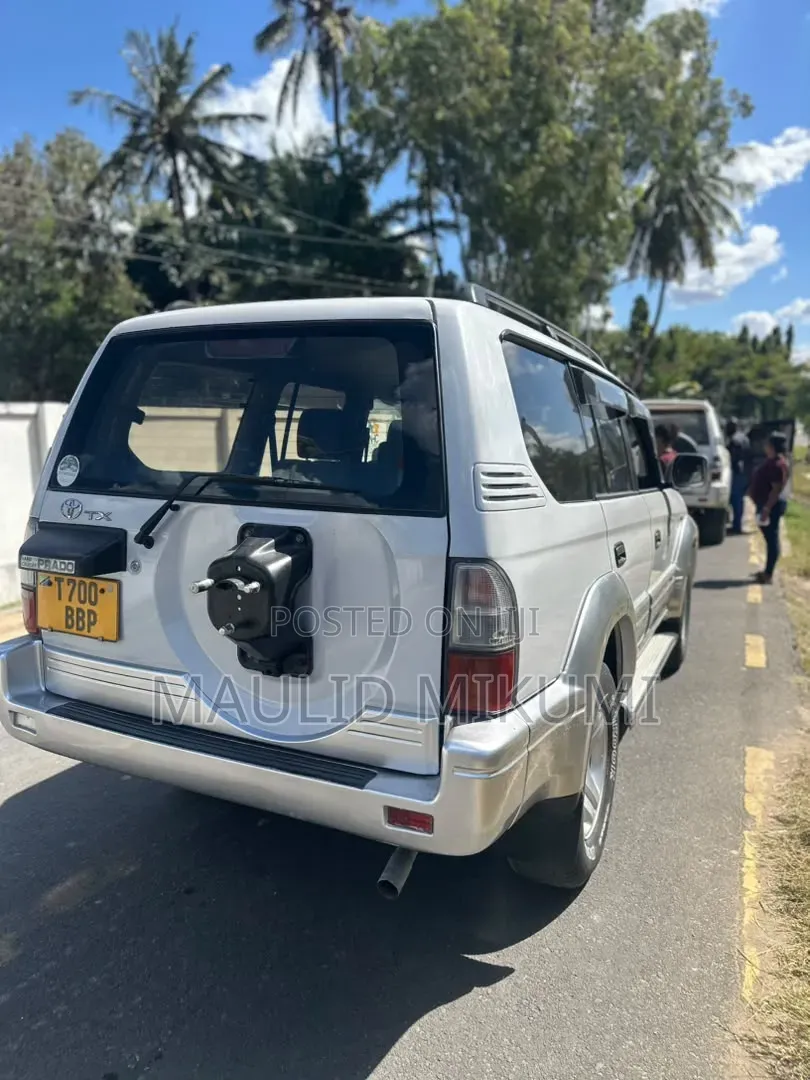 Toyota Land Cruiser Prado 2002 Silver