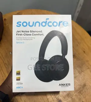 Anker Soundcore Space 2 Wireless Noise-Cancelling Headphones in Black