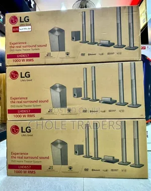 1000w LG DVD Home Theater System (Model: 657)
