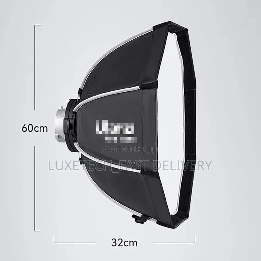 60cm Octagonal Softbox With Bowens Mount, Grid – For Studio and Video