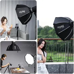 60cm Octagonal Softbox With Bowens Mount, Grid – For Studio and Video