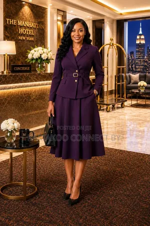 Elegant Executive Skirt Suit Set