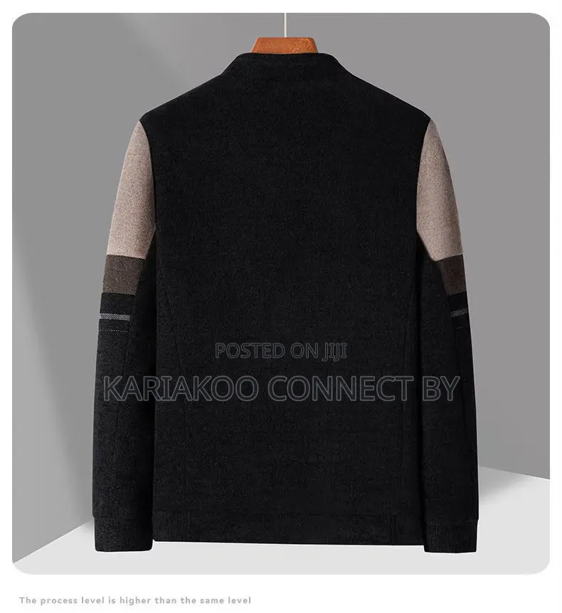 Premium Men's Casual Color-Block Zip Jackets