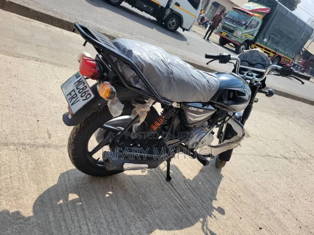 New Bajaj Boxer 150 UG 2021 Black