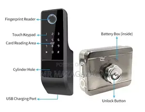 Smart Door Lock Outdoor Gate