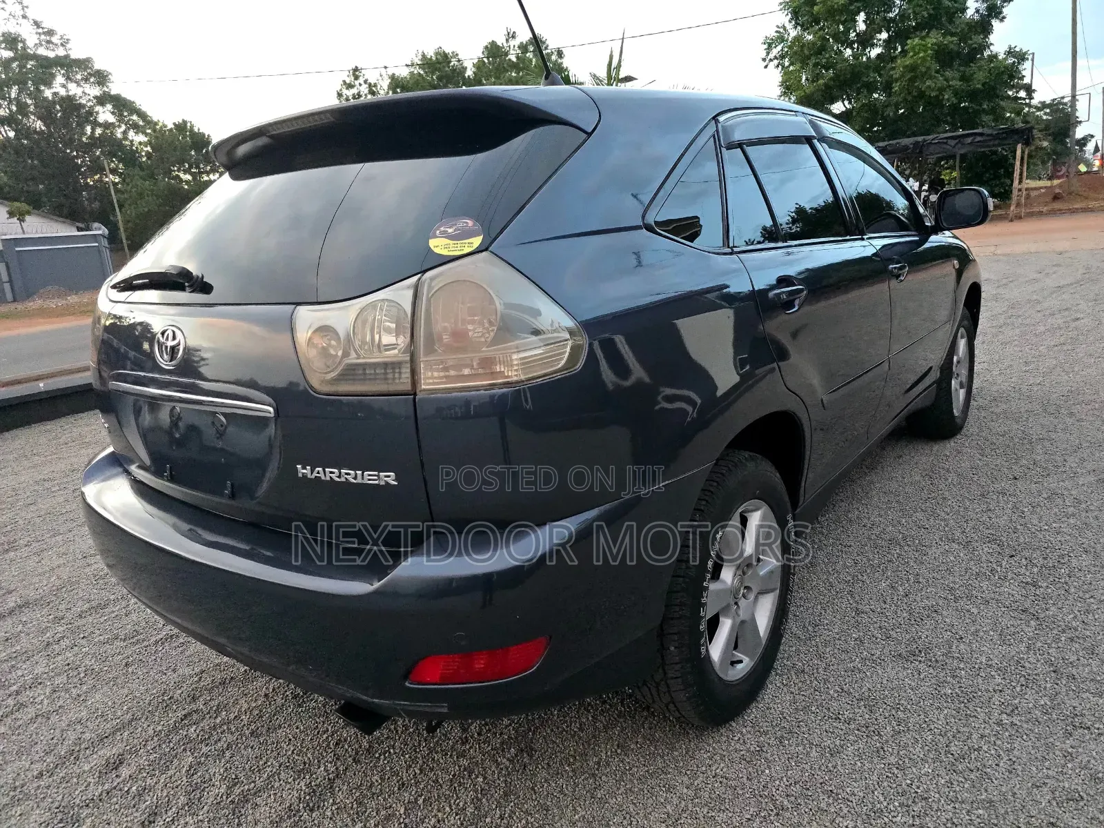 Toyota Harrier 2003 Gray