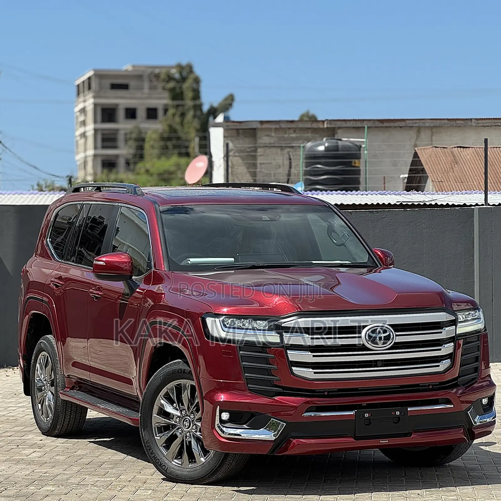 New Toyota Land Cruiser 2024 Maroon