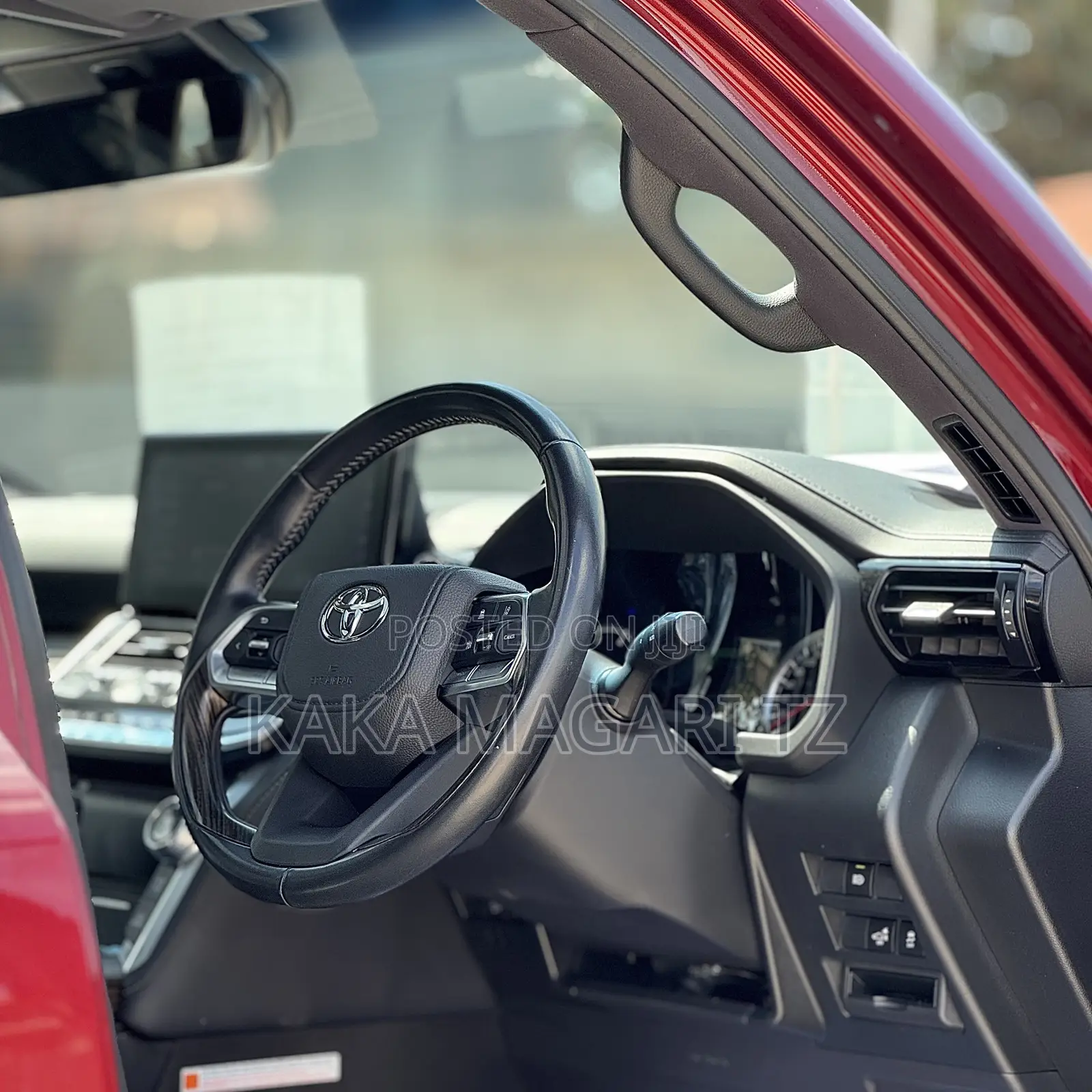 New Toyota Land Cruiser 2024 Maroon