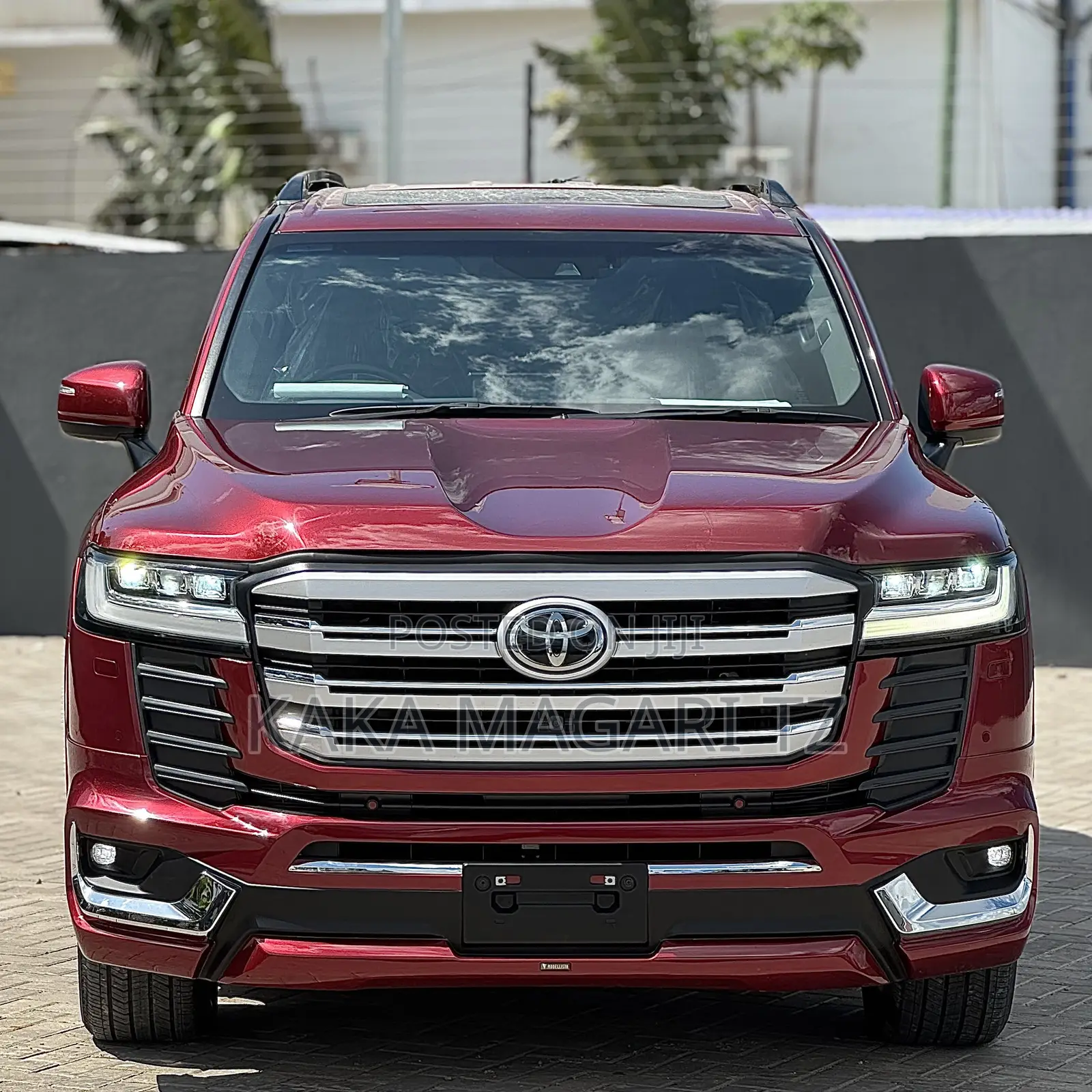 New Toyota Land Cruiser 2024 Maroon