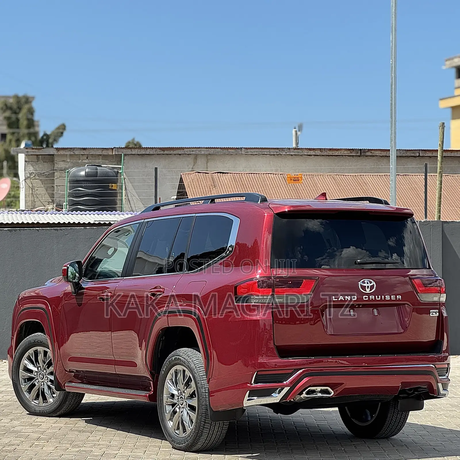 New Toyota Land Cruiser 2024 Maroon