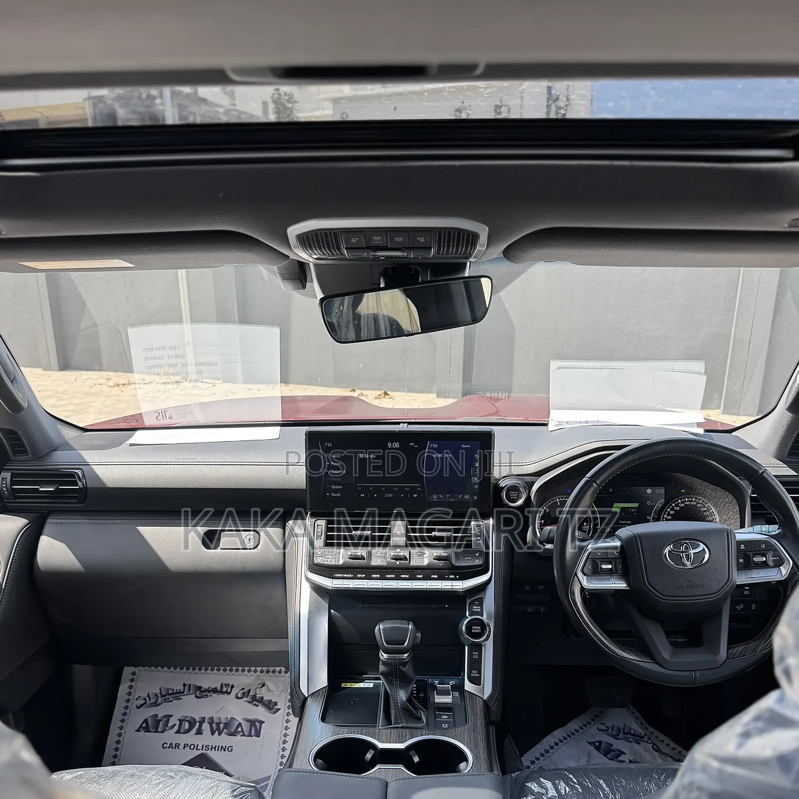New Toyota Land Cruiser 2024 Maroon