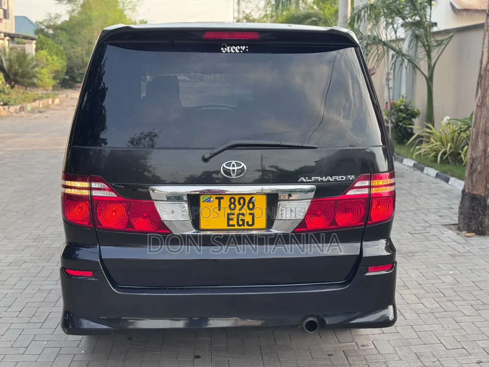 Toyota Alphard 2008 Black