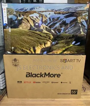 Blackmore TV Inch 55 Smart UHD Quality Free Wall Braket
