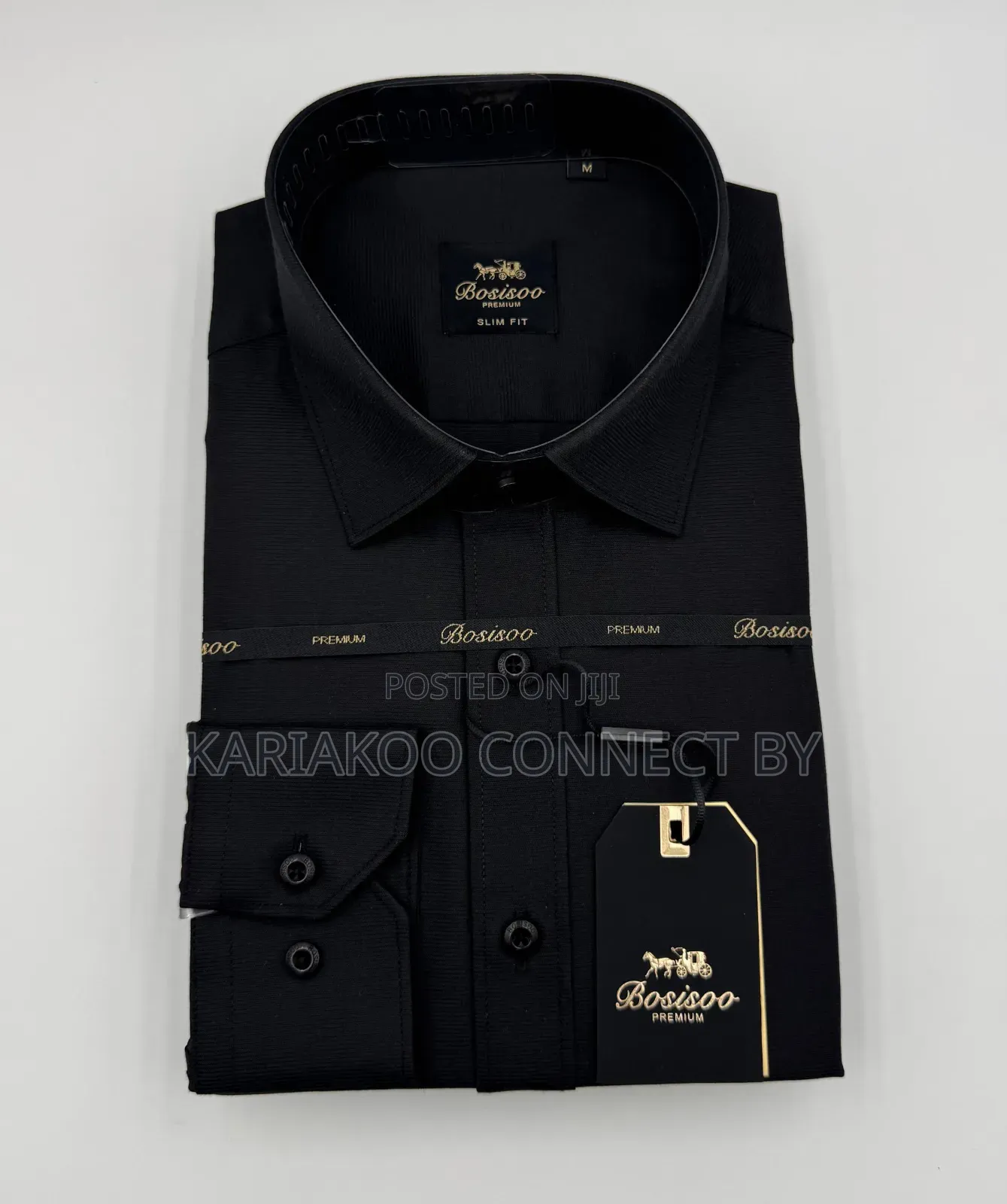 Exclusive Bosisoo Smart Casual Formal Long-Sleeve Shirts