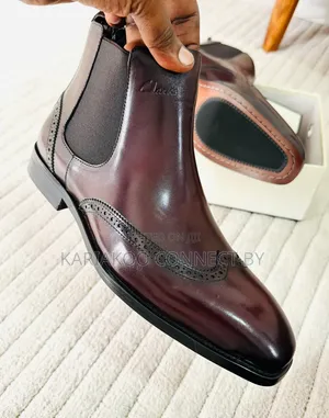 Clarks Men's Genuine Leather Executive Shoes Collection