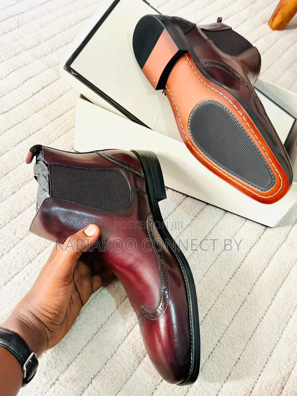 Clarks Men's Genuine Leather Executive Shoes Collection