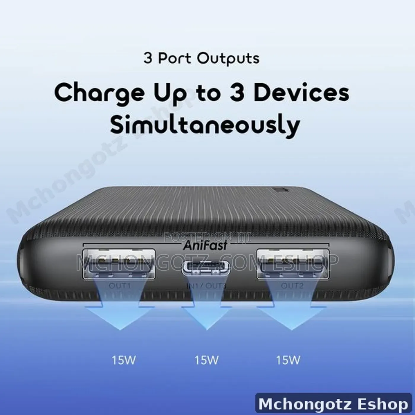 Oraimo PowerFlow B11 OPB-1102 10000mAh 15W Power Bank Type-C