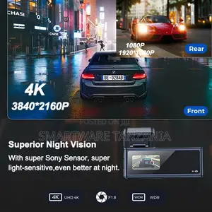 Yesido Dual Dash Cam 1920x1080P, 30fps 1.47 Inch Display Resolution