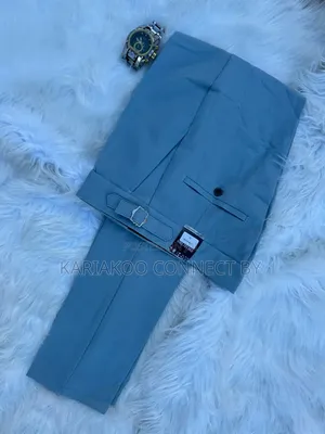 Men's Executive Side-Adjuster Smart Casual Trousers