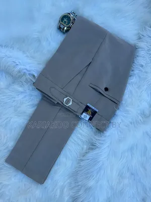 Men's Executive Side-Adjuster Smart Casual Trousers