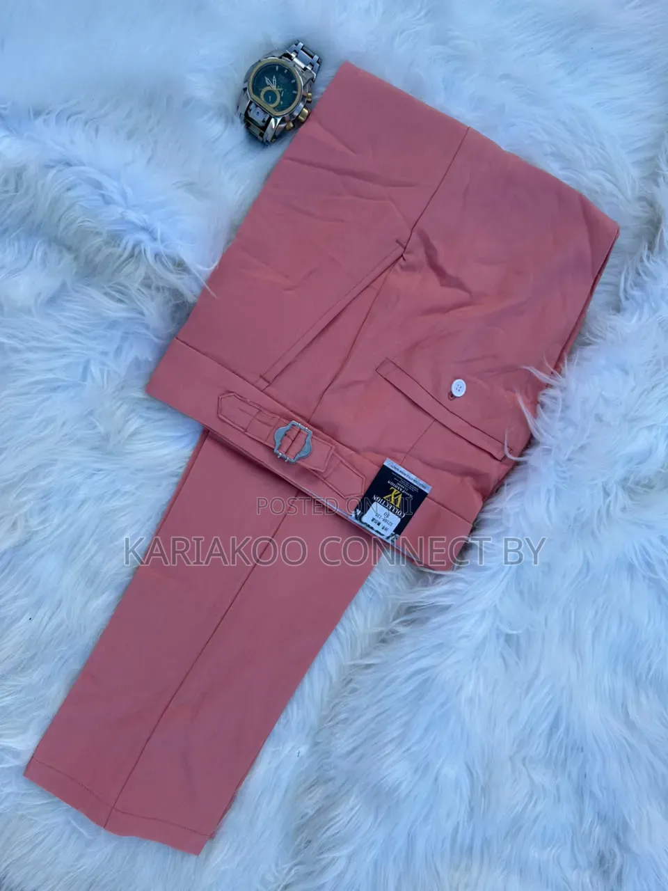 Men's Executive Side-Adjuster Smart Casual Trousers