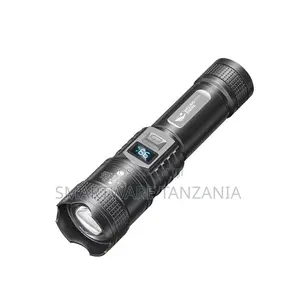 Yesido LED Flashlight With 3W Power, Battery Level Display, Zoomable