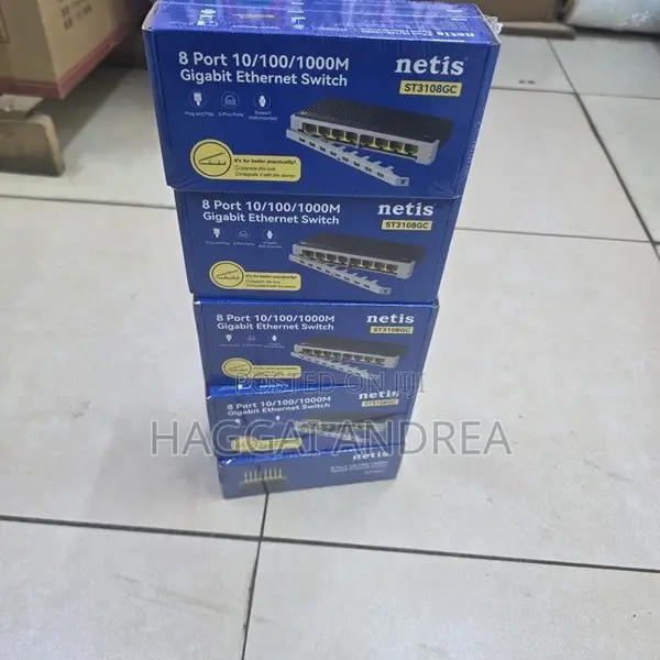 Netis ST3108GC 8-Port 1000Mbps Gigabit Ethernet Network Switch