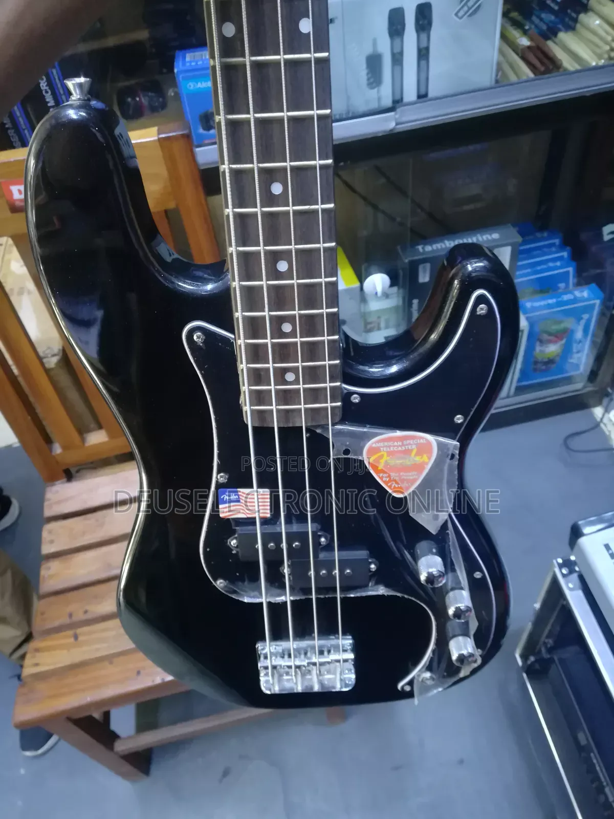 Available Ibanez Fender Bass Guitar 
4 Strings= Passive 
5 Strings