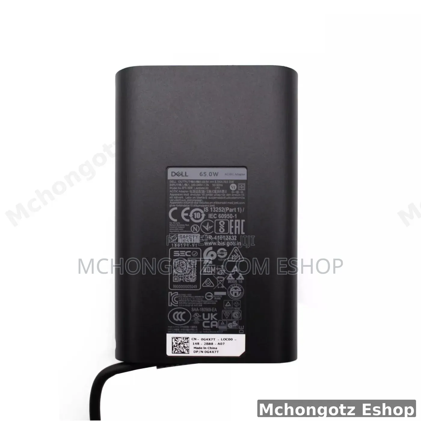 Genuine Dell 65W Small Pin Laptop Power Adapter (4.5mm)