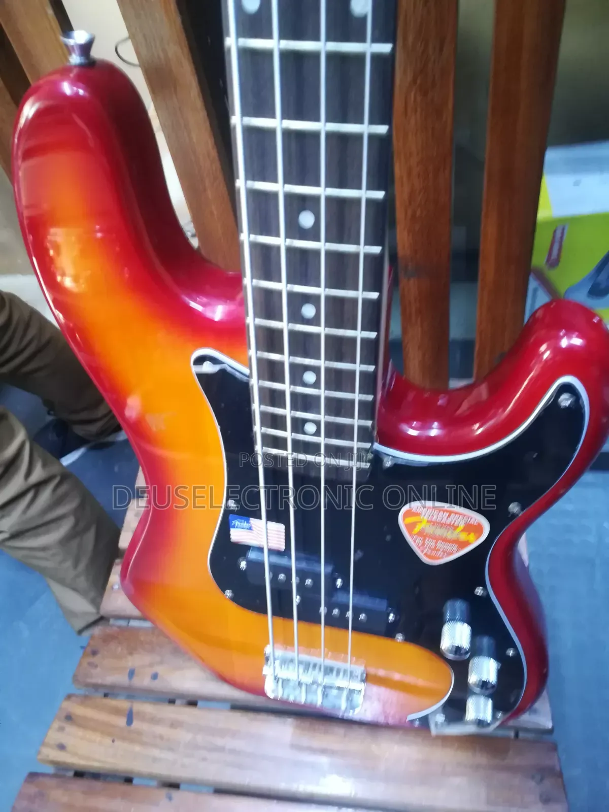 Available Ibanez Fender Bass Guitar 
4 Strings= Passive 
5 Strings