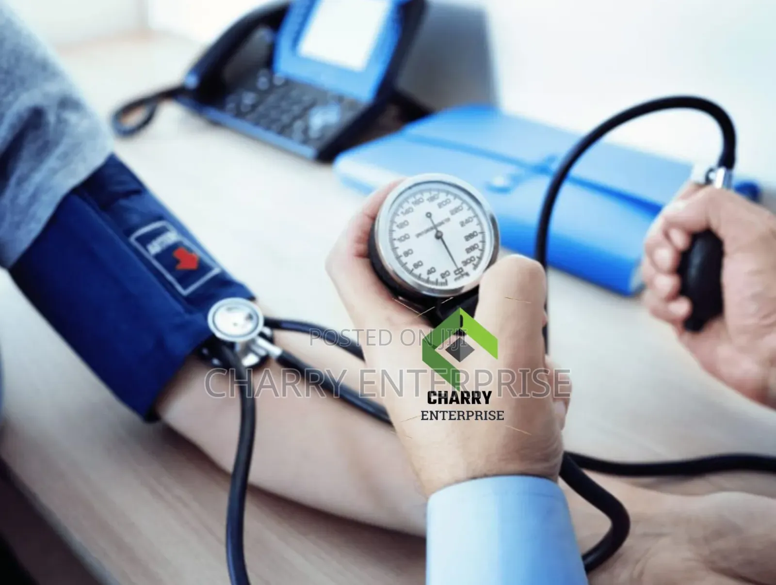 Portable Manual Blood Pressure Bp Monitor Machine Clinical Home Use
