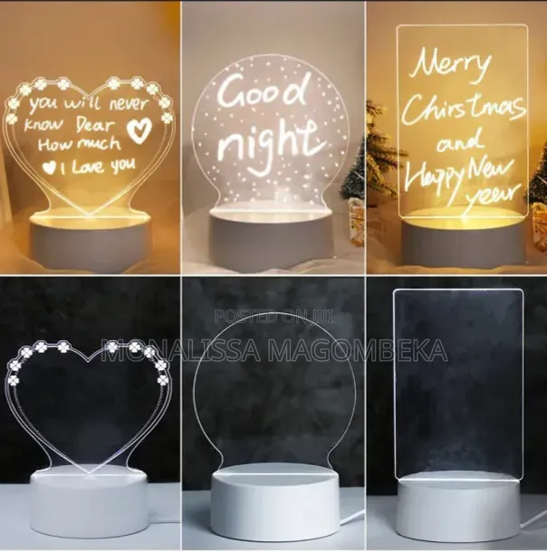 Acrylic 3D LED Message Board