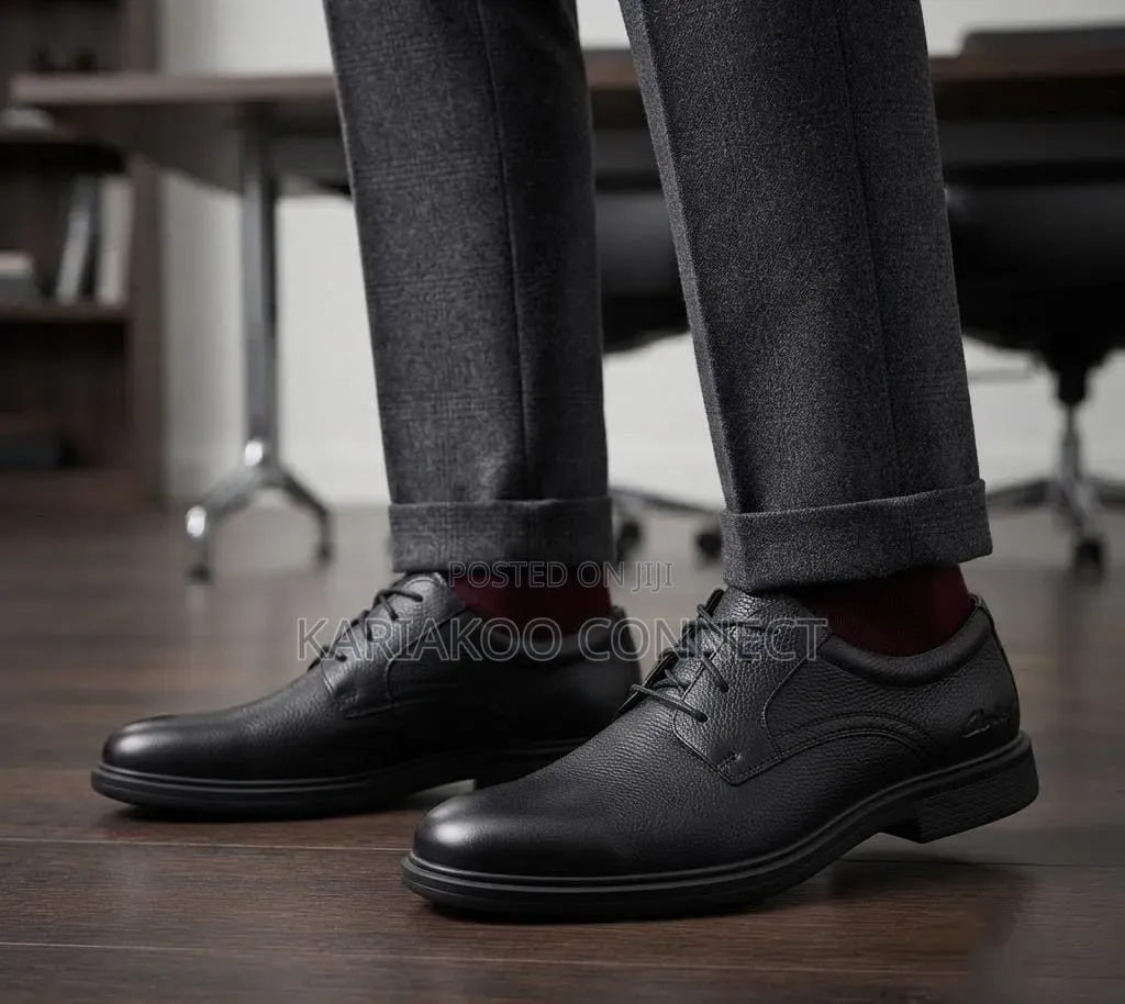 Higher Quality Black Shoes for Men's