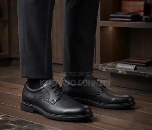 Higher Quality Black Shoes for Men's