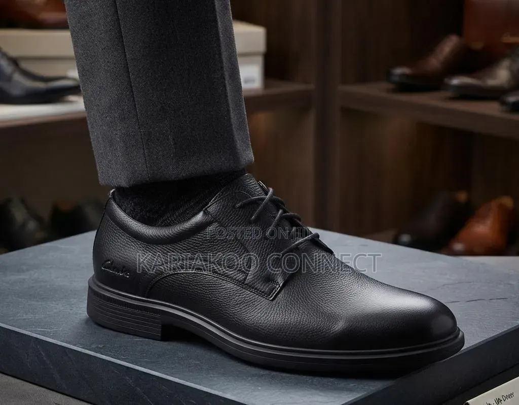 Higher Quality Black Shoes for Men's