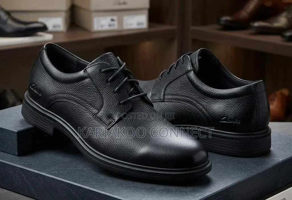 Higher Quality Black Shoes for Men's