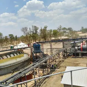 CIL Gold Leaching Tank Carbon in Leach Process Mining Equipment 100TPH