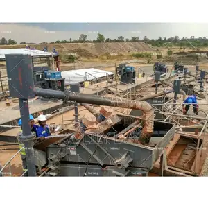 CIL Gold Leaching Tank Carbon in Leach Process Mining Equipment 100TPH