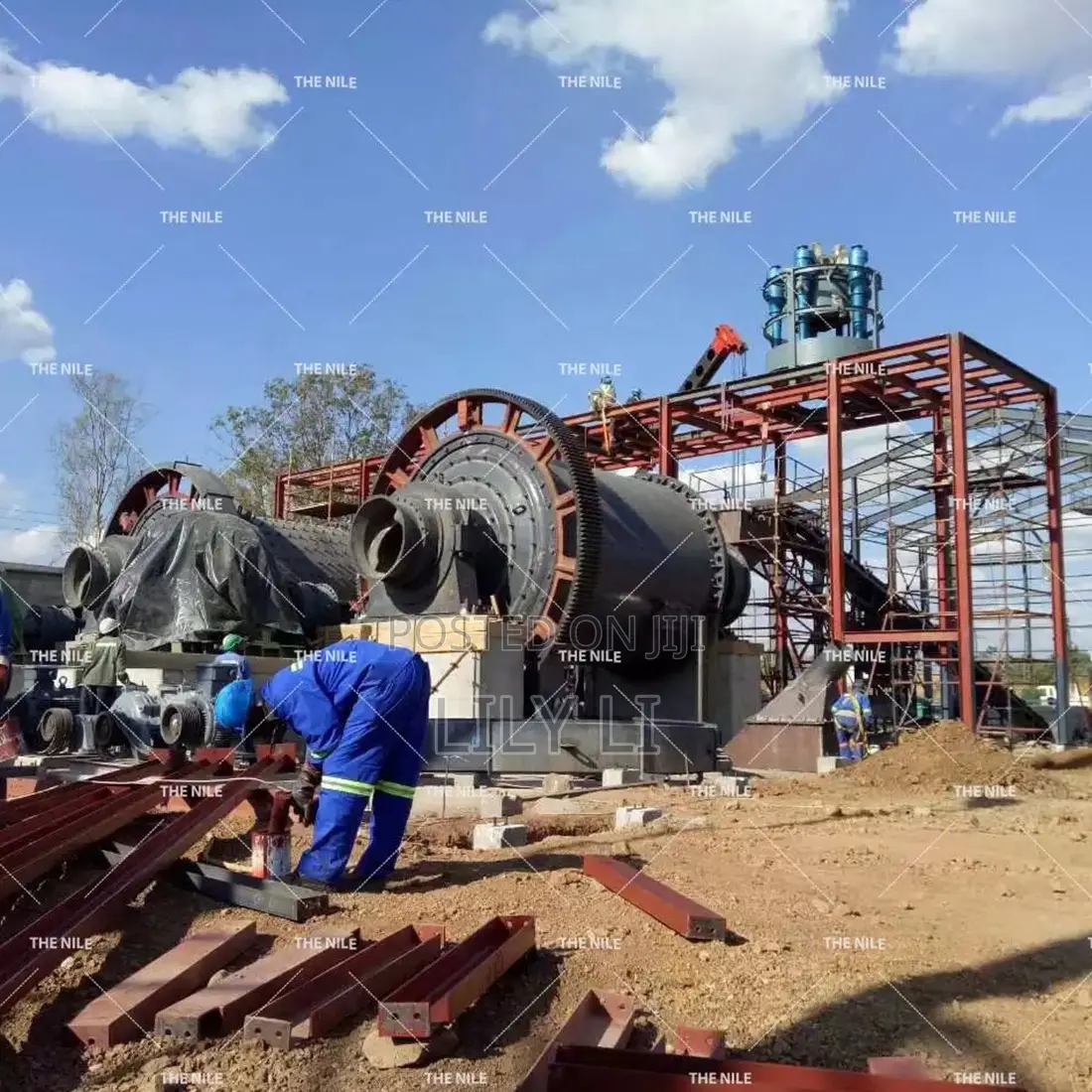 CIL Leaching Tank Double Impeller Mixing High Recovery Gold Extraction
