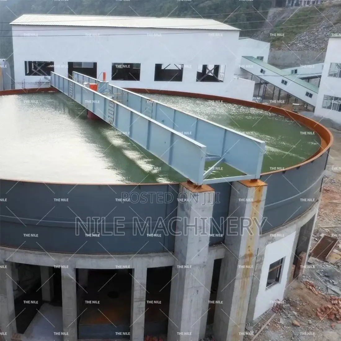 CIL Leaching Tank Double Impeller Mixing High Recovery Gold Extraction
