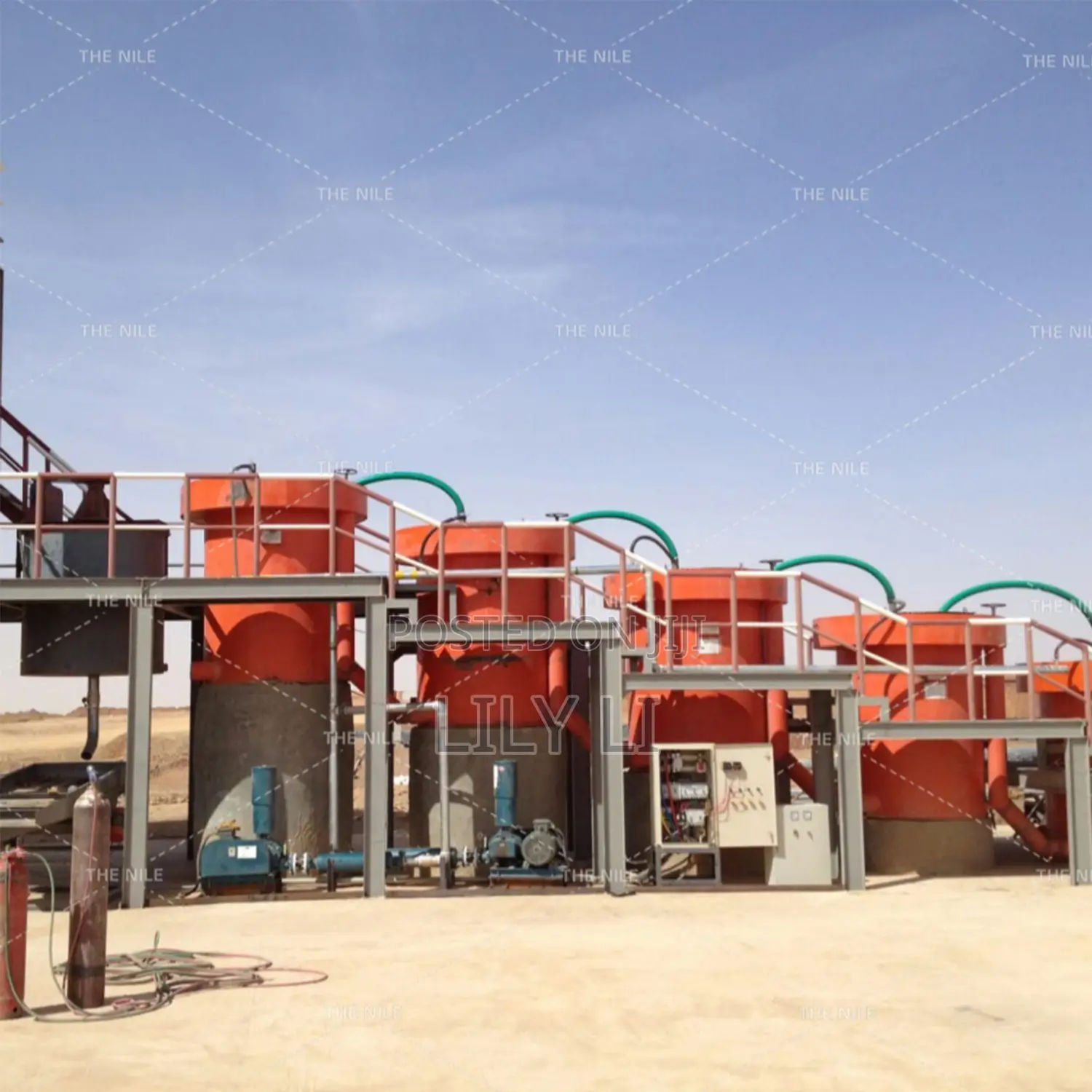 CIL Carbon Leaching Equipment Activated Carbon Adsorption Gold Mining