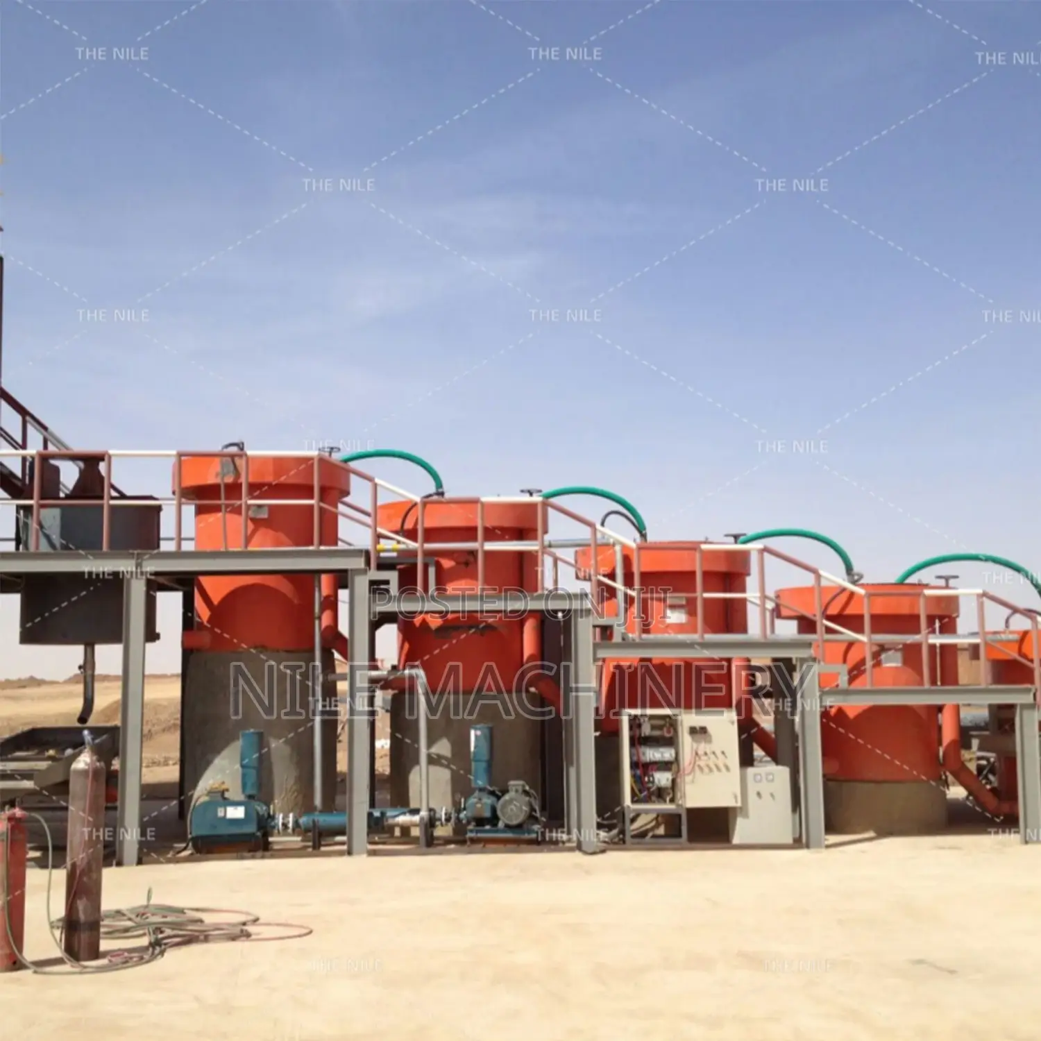 CIL Carbon Leaching Equipment Activated Carbon Adsorption Gold Mining