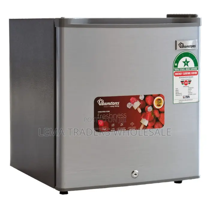 40 Liters Bar Fridge, Silver- Rf/213