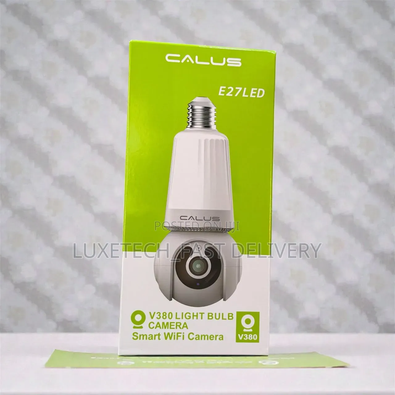Calus E27 LED V380 WiFi Bulb Camera – Pan-Tilt Security Camera